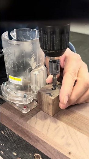 シンプルなトリマーでのサークルカット治具〜Simple trimmer circle cutting jig〜 #woodworking #木工治具