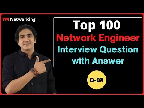D-8|Top 100 Interview Questions For Network Engineer | CCNA Interview Questions and Answers Series |