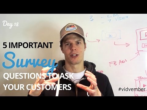 5 Important Survey Question Examples To Ask Your Customers - Day 18