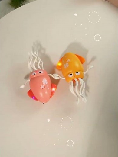 Electric light octopus toy
