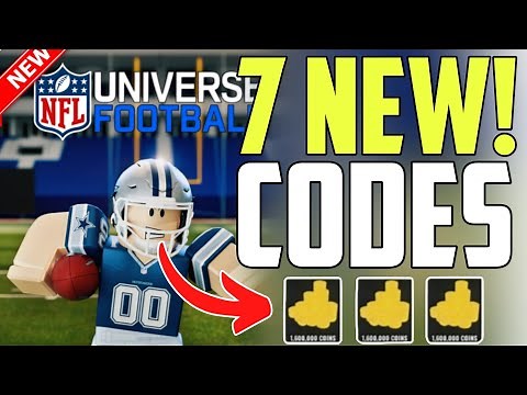 ⚠️New!! Update⚠️NFL UNIVERSE FOOTBALL CODES - ROBLOX ULTIMATE FOOTBALL CODES