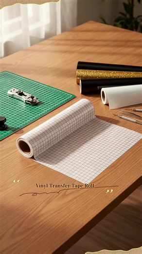 Yitap Transparent Vinyl Transfer Tape with Alignment Grid, Self-Adhesive Film for Silhouette Cameo/cricut Stickers (1 Roll) #creativeaccessories #grwmwhileitellyouthingstoputonyourchristmaslist #computerdeskmat #bakingsheets #autodetailingsupplies #tartesculpttape #customvinylstickers #tarteblushtape #magneticpapertowelholder #gettingchristmasready