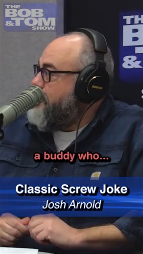 The BOB & TOM Show | Josh appreciates the classics! #bobandtomshow #screws #classicjoke #comedy #shorts | Instagram