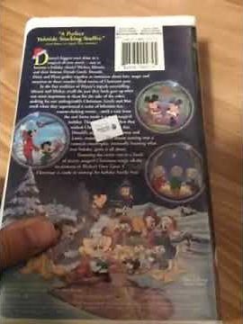 Mickey’s Once Upon A Christmas 1999 Vhs Review