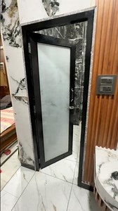 Aluminum door design ||Aluminium bathroom door ||Aluminium Glass door