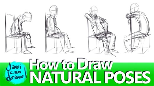 Natural sitting poses in art: Tips and techniques for artists