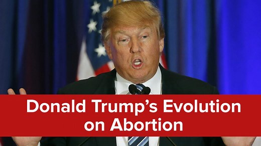1M views · 3.3K shares | Donald J. Trump's Evolution On Abortion | BuzzFeed News | Facebook
