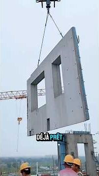 une maison préfabriquée. #construction # innovation