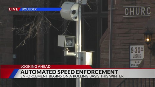 Boulder expands automated speed enforcement