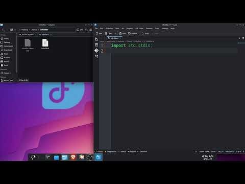 Learning the secrets of D programming...