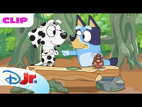 Bluey Season 1 "Shops" Episode Clip | @disneyjr