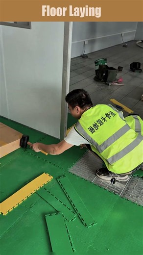 PVC vinyl flooring installation