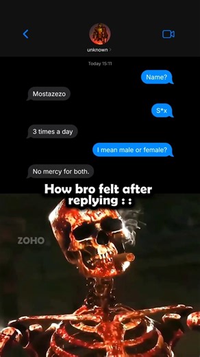 Bro is in brutal mode ☠️