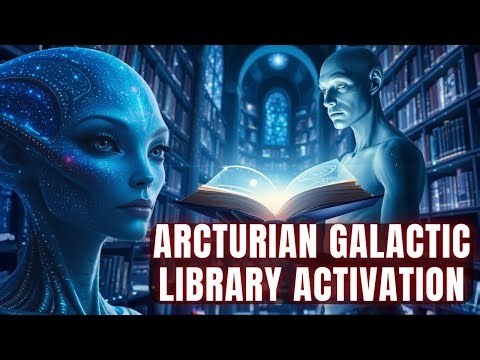 Arcturian Galactic Library Activation | Access the Akashic Records & Unlock Ancient Universal Wisdom
