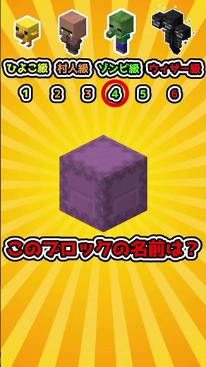 【全問正解出来たら神】マイクラクイズ！全問正解したら神！？ブロック編Part3#マイクラ #クイズ #暇つぶし #ゲーム