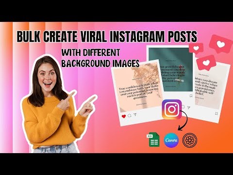 Create Viral Instagram Post Using Canva Bulk Create #canvatutorial #canva