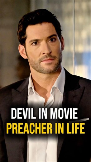🔥 Tom Ellis grew up in a family of priests and played the most famous role of the devil on TV.