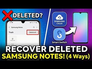 Lost Your Notes? Samsung Notes Recovery Is Easier Than You Think