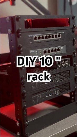 Cheap 10 inch mini rack!