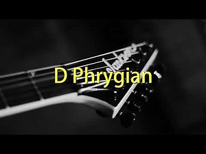 D Phrygian Metal Guitar Backing Track (96 bpm)