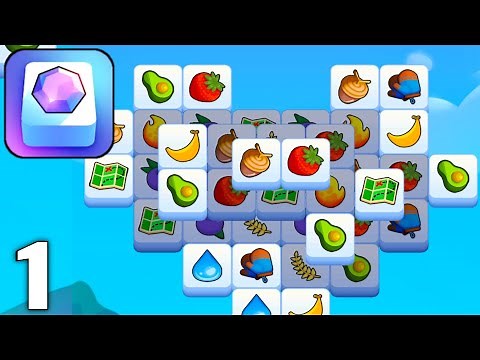 Triple Tile : Match Puzzle Game - Gameplay Walkthrough Part 1 All Levels 1-15 (Android & iOS)