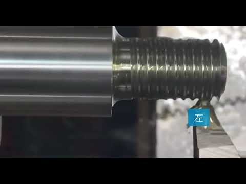 【汎用旋盤でネジ切り】 (千鳥加工)ものづくりマイスター 機械加工 岡崎光重 (ハイスバイトで勉強)