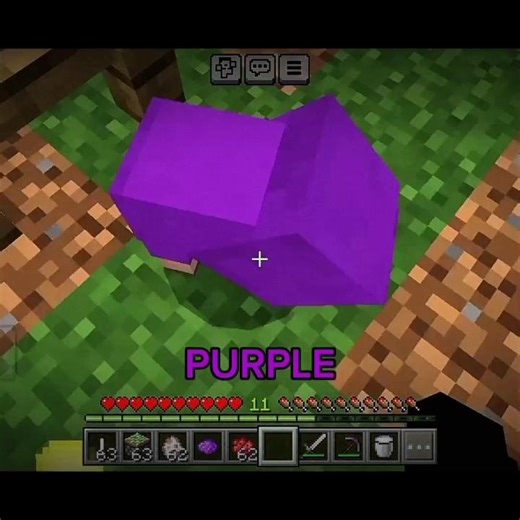 RED🔴 + BLUE🔵 = PURPLE🟣||MINECRAFT COLOUR MIXING||