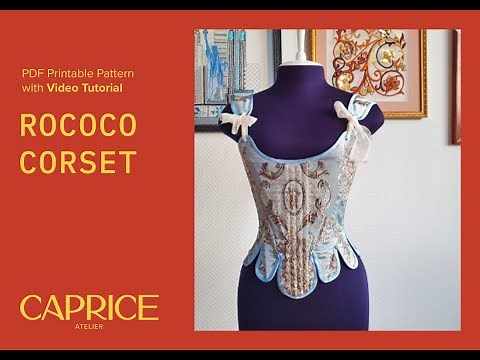 Rococo Corset Stays DIY Tutorial
