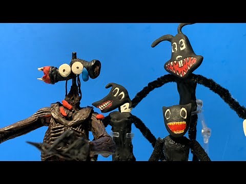 FUNNY SIREN HEAD ANIMATION STOP MOTION