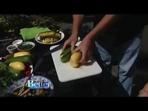 Grilled Native Summer Squash With Olive Oil And Tomato