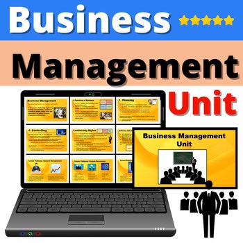 Business Management Unit Introduction Slideshow Lesson Terms Examples Questions