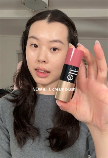 e.l.f. Soft Glam Cream Blush in Muted Mauve — Smooth, Blendable Glow