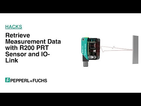 Retrieve Measurement Data with R200 PRT Sensor and IO-Link | Pepperl+Fuchs