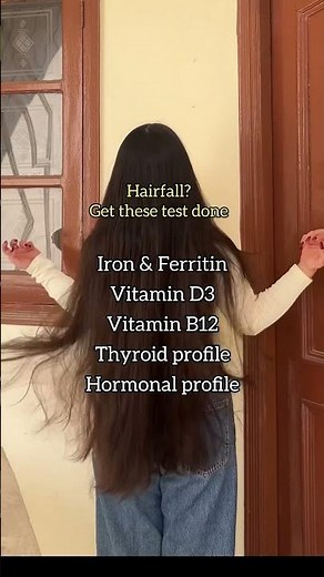 Why i am having hair fall Hair Fall Causes: 5 Essential Blood Tests to Check real reason #hairfall