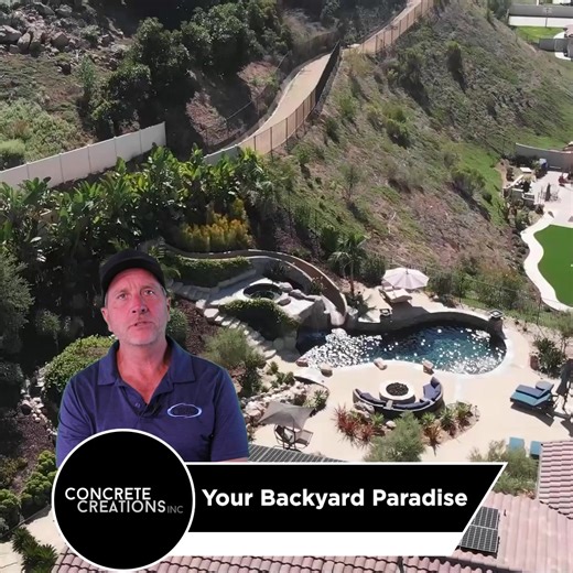 34 reactions · 5 comments | Experience Luxury Outdoor Living  Transform your yard into an oasis. Custom pools, spas & outdoor kitchens designed to elevate your lifestyle. Elevate Your Lifestyle with: ✦ Private grottos and waterfalls ✦ Personalized putting greens ✦ Exquisite hardscaping and landscaping Create your dream sanctuary.  #LuxuryOutdoorLiving | Concrete Creations Inc. | Facebook