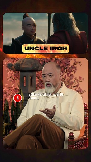 aang. zuko. fire lord ozai. sokka. uncle iroh. katara. azula. #avatarthelastairbender #alta #netflix