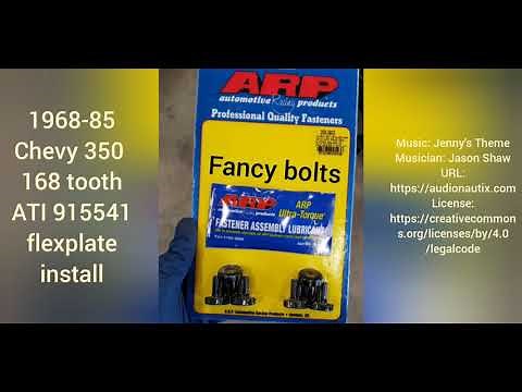 Chevy Sbc 350 flexplate install