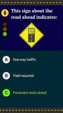 10 Most Hard Road Sign Questions for DMV Permit Test 2026 | Test yourself