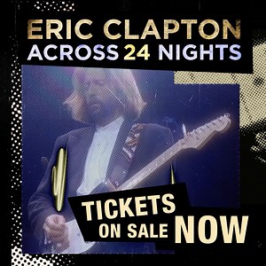 The legendary Royal Albert Hall concerts, Across 24 Nights, presented by Unique X and Iconic Events, premieres tonight! Purchase your tickets here: www.ericclaptoncinema.com | Eric Clapton