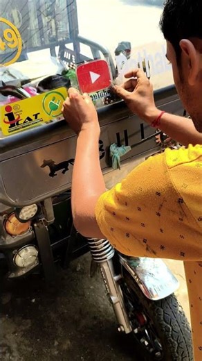 My YouTube Channel Sticker on My Vehicle! #pathabilashi