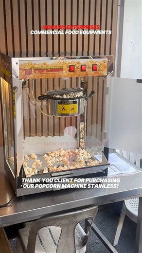 We appreciate your fast and smooth transaction thank you for choosing our Popcorn Machine Stainless Steel 🍿 Free Demo 🚚 Same Day Delivery 🚚 Next Day Delivery for farther areas 📦 Drop & Go – Fast, safe, and hassle-free service! 📍Monaris Enterprises in Google Maps, Luzon Ave. QC. ⏰Open Mon-Sat 8am-6pm, Sunday 10am-6pm. Contact Us: Landline: 8363 2221 Smart: 09294232249 Globe: 09052434176 Viber: 09052434176 Messenger: Monaris Enterprises #monaris #monarisenterprises #Monaris #MonarisEnterprise