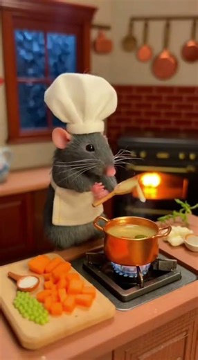 Rat Cooking Like a Chef 🐀🍳 | Funny Cooking Parody