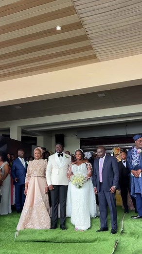 Eugene and Davina's Beautiful White Wedding Ceremony