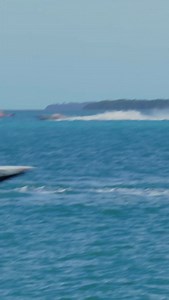 Punisher becomes Punishee in Key West, as racers Tony Silveira and Charlie McCarthy took a flyer and submarined into the Atlantic. Video by Carter Bahde @havasumediaproductions / Speedboat Magazine @silveira1067 @raceworldoffshore @ihradragracing @wpra_official #punisher #punishee #modvee #submarine #keywest #speedboatmagazine | Speedboat Magazine