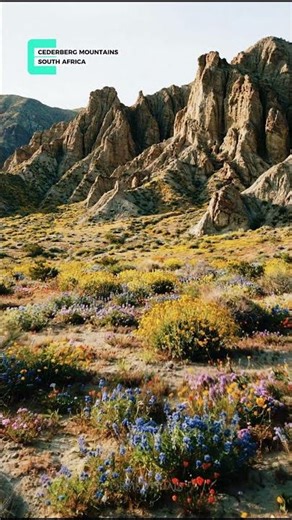 📍Cederberg Mountains | SOUTH AFRICA #travel #worldexplorer #placestovisit #aivisuals #shorts