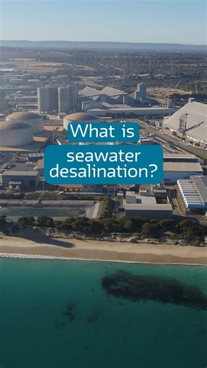 45K views · 70 reactions | Perth has been using desalinated seawater as a drinking water source since 2006.  Learn how it works here.  https://bit.ly/Desalination-WC | Water Corporation | Facebook