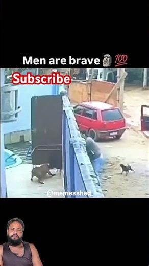 Man VS dog 🐕