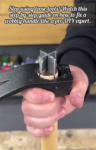 How To Secure An Axe Handle Like Pro