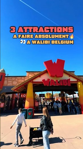 Il faut ABSOLUMENT faire ces attractions à Walibi Belgium 🔥
