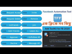How to add facebook ToolKit to chrome 2020 । Toolkit for FB । one click tools । Tutorial BD ।BANGLA